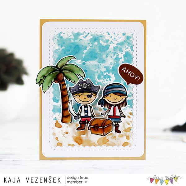 Janes Doodles "Jane's Doodles" Clear Stamp - Stempelset
