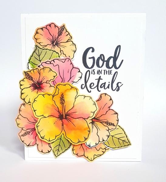 Janes Doodles " Bless Your Heart" Clear Stamp - Stempelset