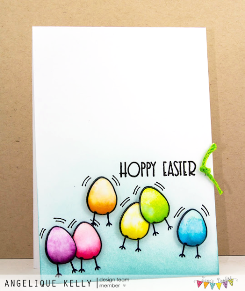 Janes Doodles " Funny Bunny" Clear Stamp - Stempelset
