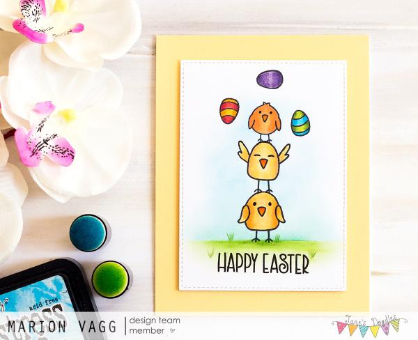 Janes Doodles " Funny Bunny" Clear Stamp - Stempelset