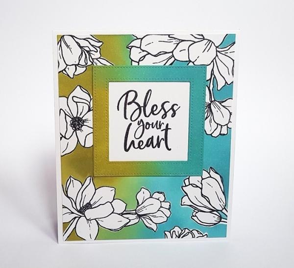 Janes Doodles " Magnolia" Clear Stamp - Stempelset