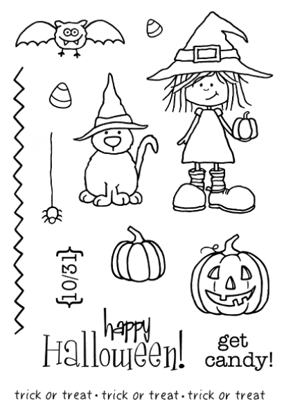 Janes Doodles " Winnie" Clear Stamp - Stempelset