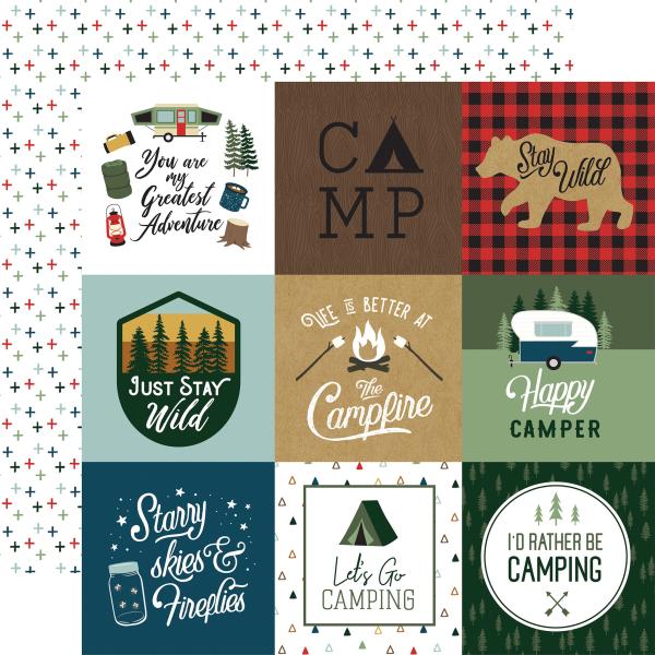 Echo Park "Let's Go Camping" 12x12" Collection Kit