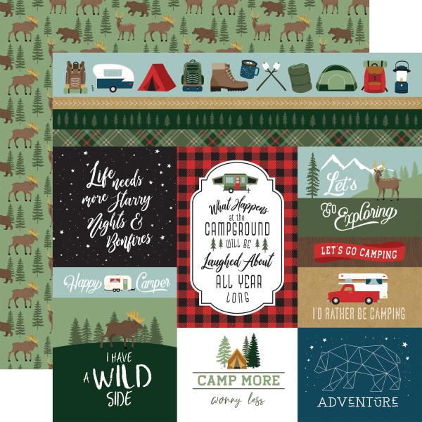 Echo Park "Let's Go Camping" 12x12" Collection Kit