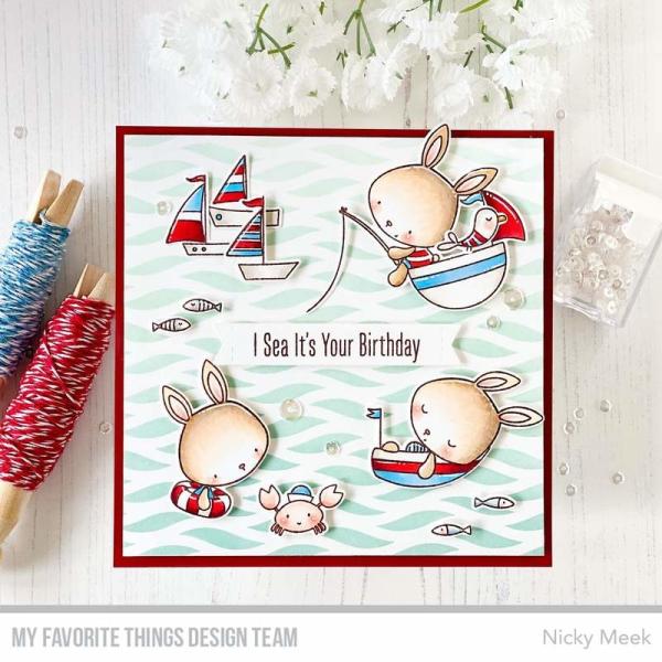 My Favorite Things Stempelset "You Keep Me Afloat" Clear Stamp Set