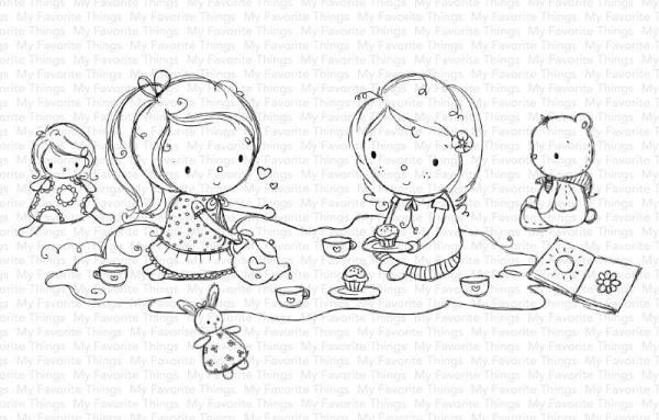 My Favorite Things Stempelset "Spill the Tea" Clear Stamp Set