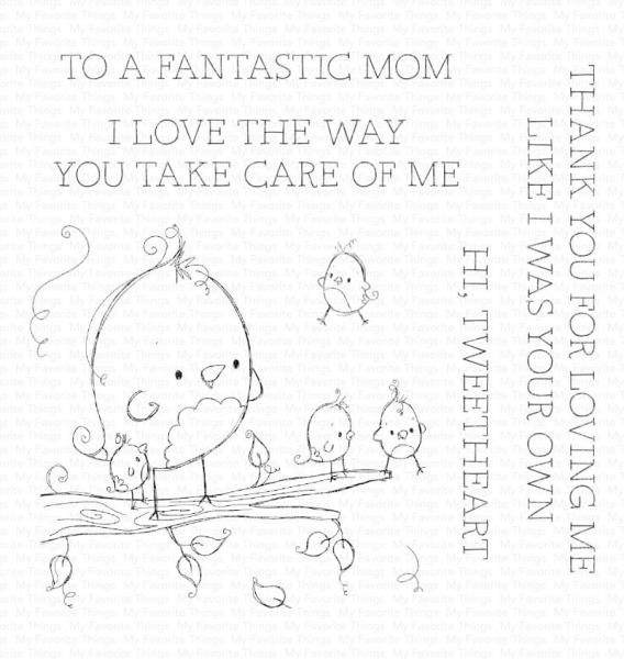 My Favorite Things Stempelset "Tweetheart" Clear Stamp Set