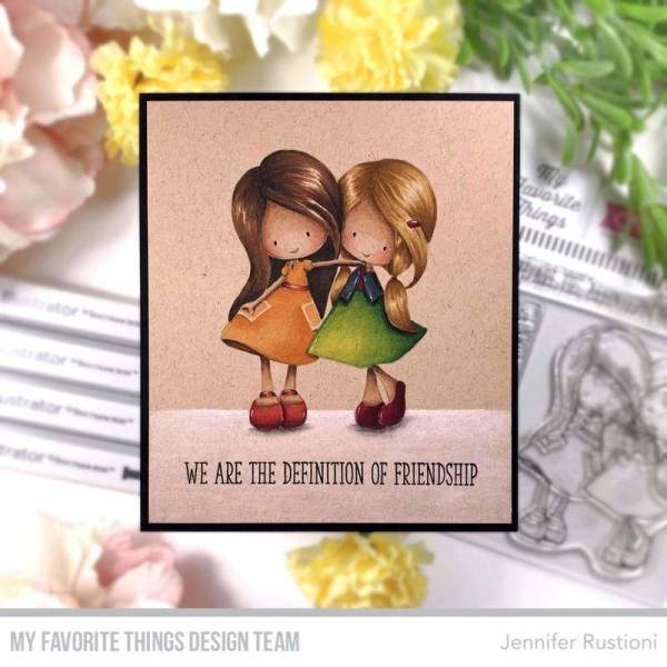 My Favorite Things Stempelset "Definition of Friendship" Clear Stamp Set
