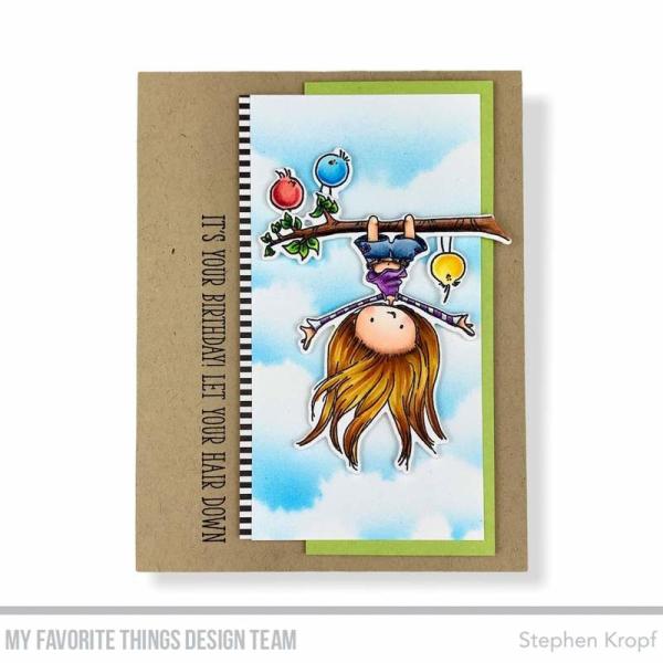 My Favorite Things Stempelset "Let Your Hair Down" Clear Stamp Set