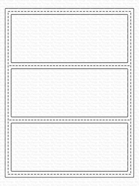 My Favorite Things Die-namics "Tri-Frame Cover-Up" | Stanzschablone | Stanze | Craft Die