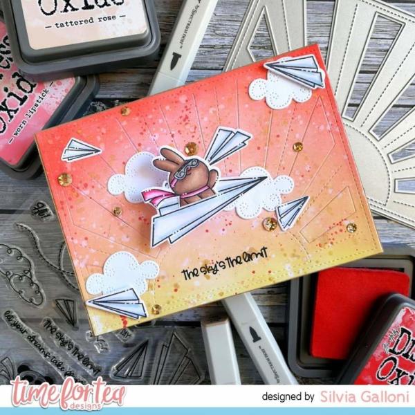 Time For Tea Dies Paper Plane Pals