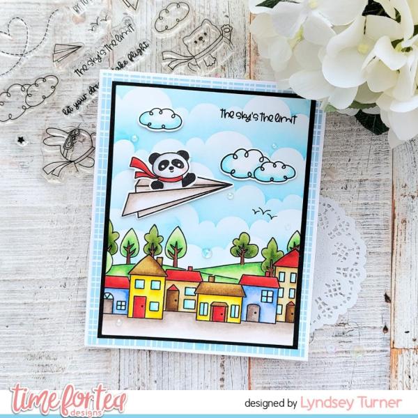 Time For Tea Stencil Scene Builder Slimline