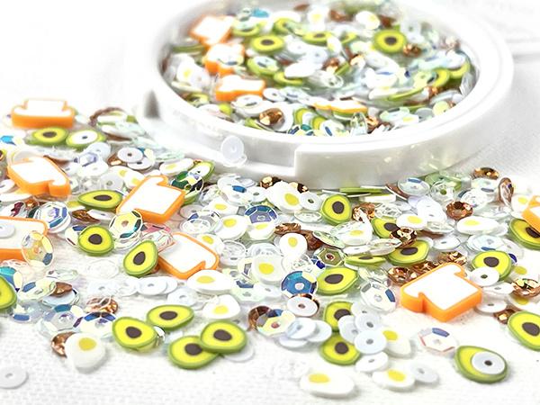 Picket Fence Studios Avocado Toast Sequin Mix  Pailetten