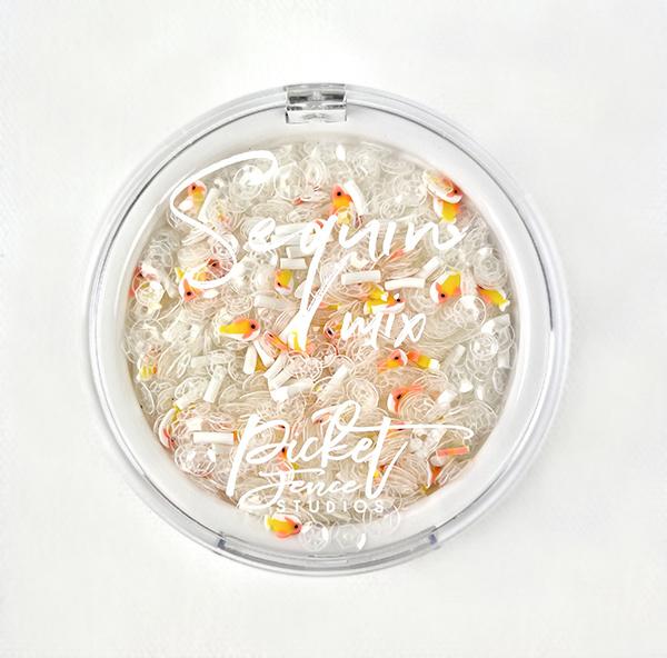 Picket Fence Studios Fishy Wishes Sequin Mix  Pailetten