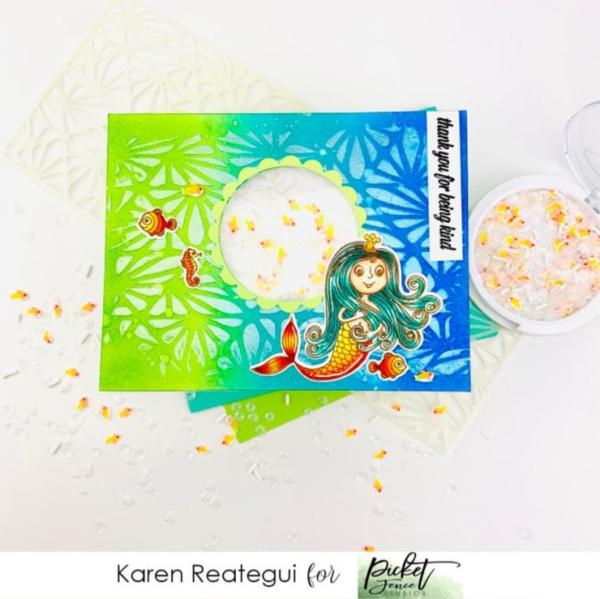Picket Fence Studios Fishy Wishes Sequin Mix  Pailetten