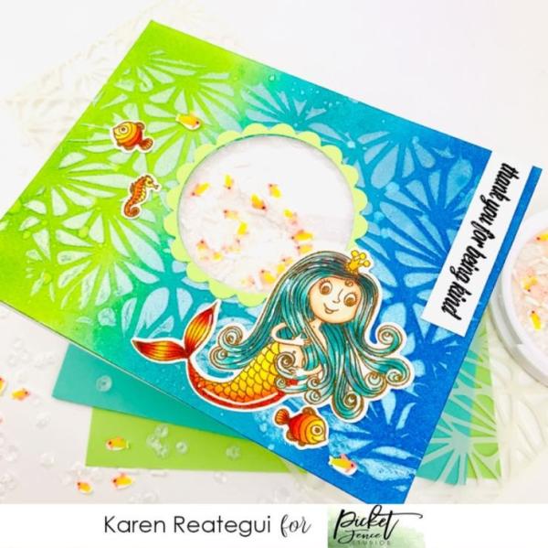 Picket Fence Studios Fishy Wishes Sequin Mix  Pailetten
