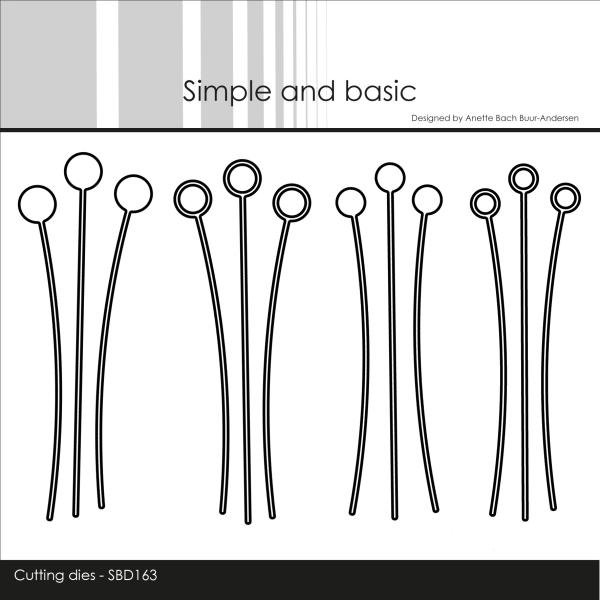 Simple and Basic " Decorative Dot Branches" Stanze -  Die