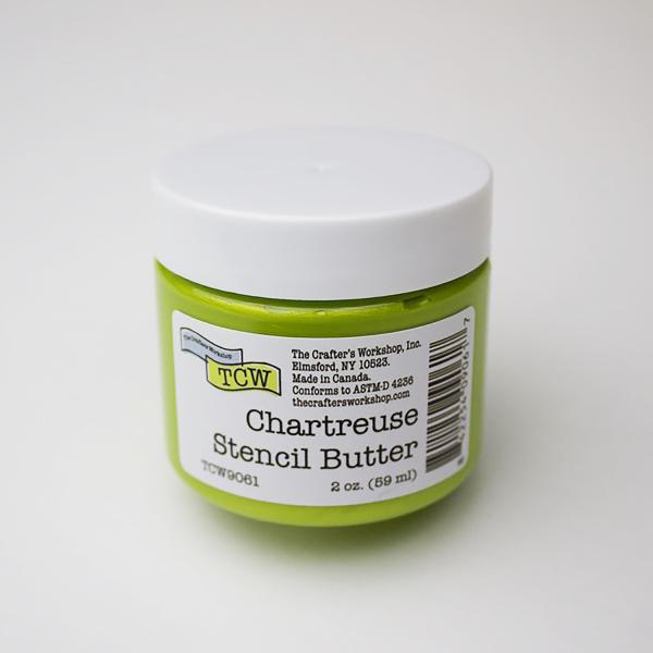 The Crafters Workshop Chartreuse  Stencil Butter - Modellierpaste