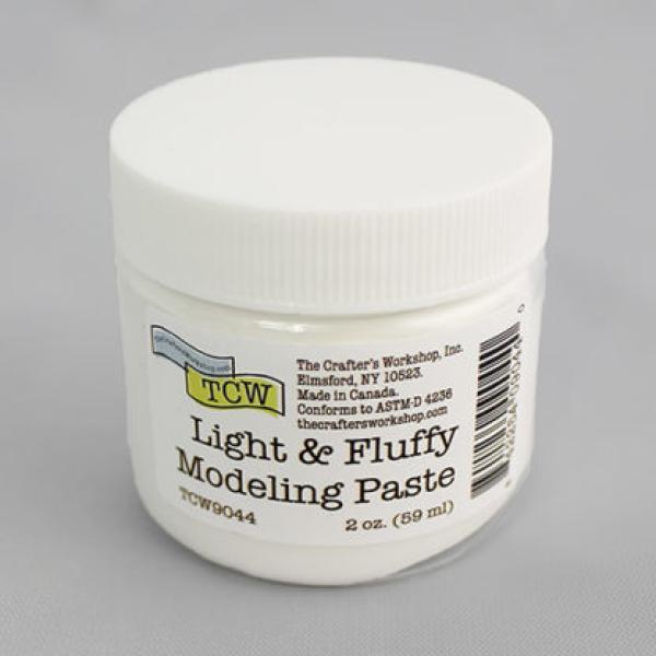 The Crafters Workshop Light & Fluffy Modeling Paste  