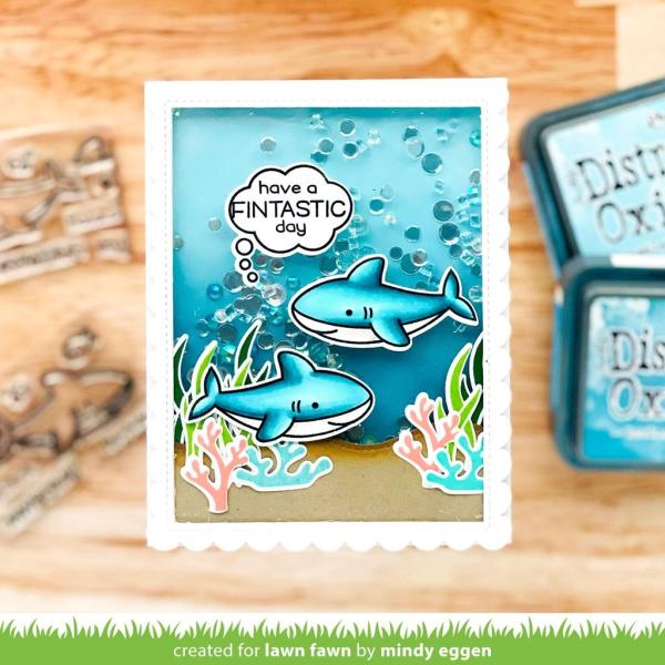 Lawn Fawn Stempelset "Duh-nuh Flip-Flop" Clear Stamp