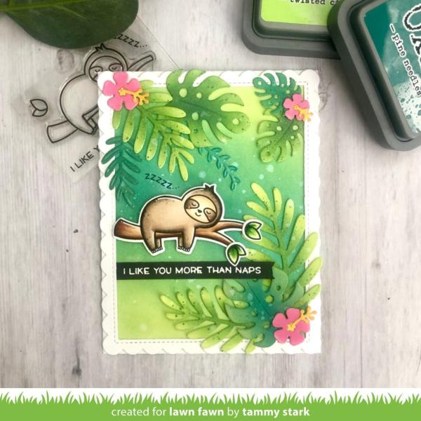 Lawn Fawn Stempelset "I Like Naps" Clear Stamp
