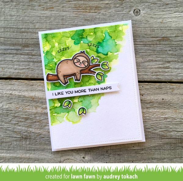 Lawn Fawn Stempelset "I Like Naps" Clear Stamp