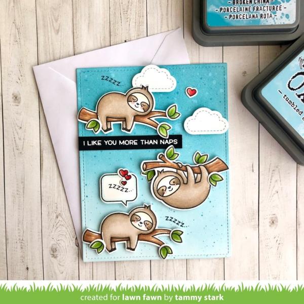 Lawn Fawn Stempelset "I Like Naps" Clear Stamp
