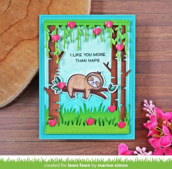 Lawn Fawn Stempelset "I Like Naps" Clear Stamp