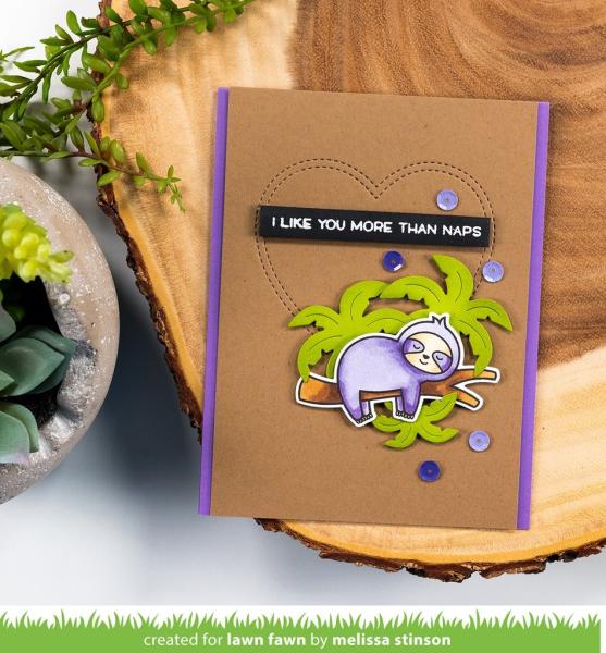 Lawn Fawn Stempelset "I Like Naps" Clear Stamp