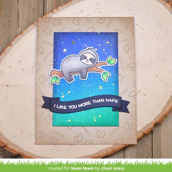 Lawn Fawn Stempelset "I Like Naps" Clear Stamp