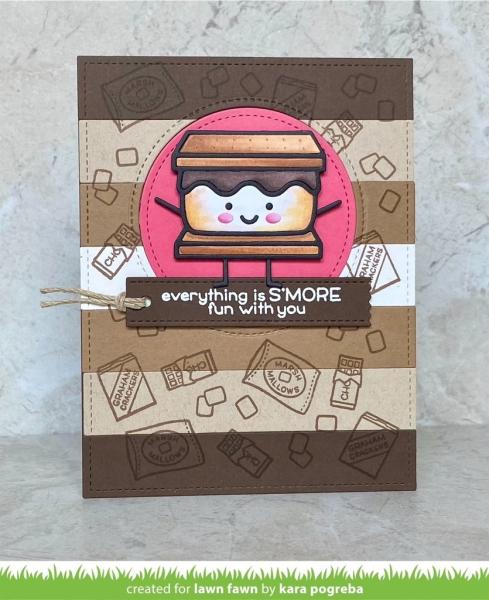 Lawn Fawn Stempelset "S'more the Merrier" Clear Stamp