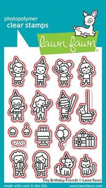Lawn Fawn Craft Dies - Tiny Birthday Friends