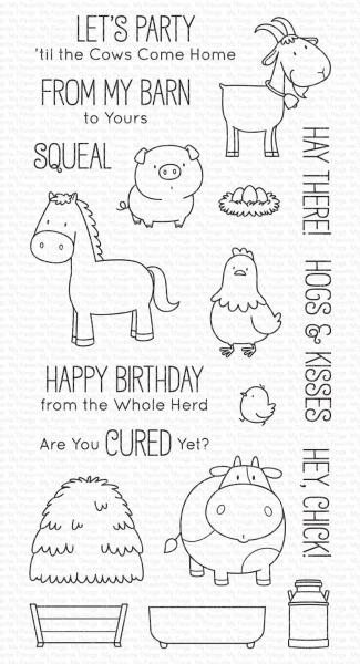 My Favorite Things Stempelset "The Whole Herd" Clear Stamp Set