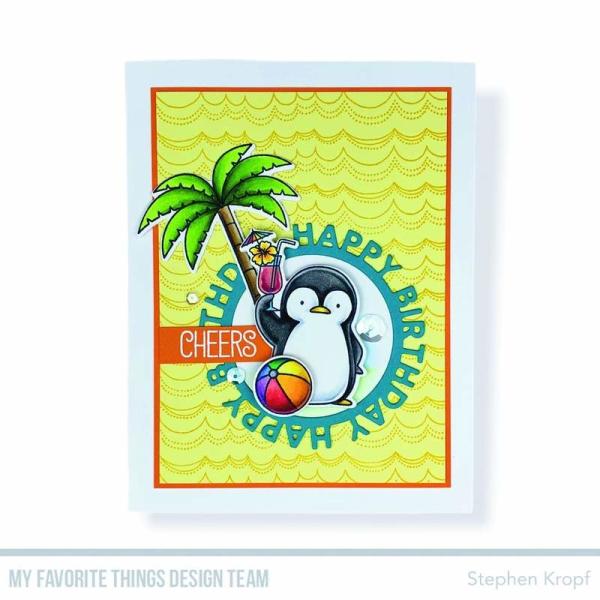 My Favorite Things Stempelset "Penguins in Paradise" Clear Stamp Set