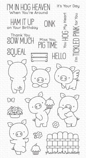 My Favorite Things Stempelset "Hog Heaven" Clear Stamp Set