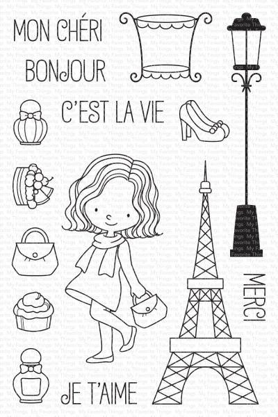 My Favorite Things Stempelset "Mon Cheri" Clear Stamp Set