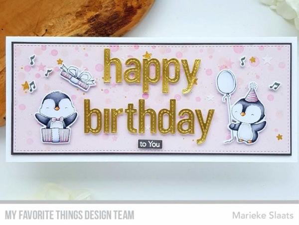 My Favorite Things Die-namics "Penguin Party" | Stanzschablone | Stanze | Craft Die