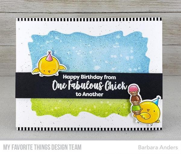 My Favorite Things Stempelset "Sassy Pants Birthday Greetings 3" Clear Stamp