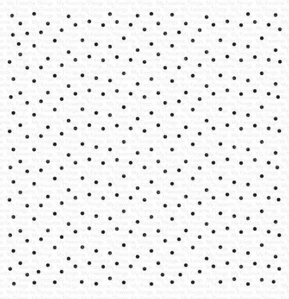 My Favorite Things "Polka Dot Party" 6x6" Background Cling Stamp