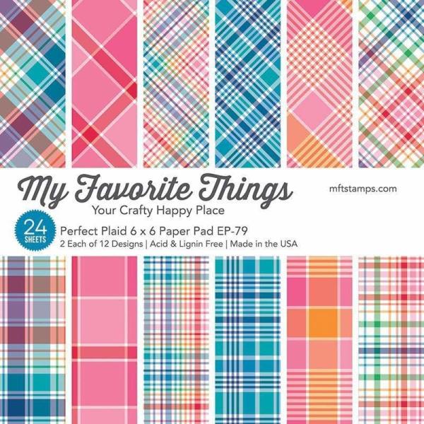 My Favorite Things Perfect Plaid 6x6 Inch Paper Pad