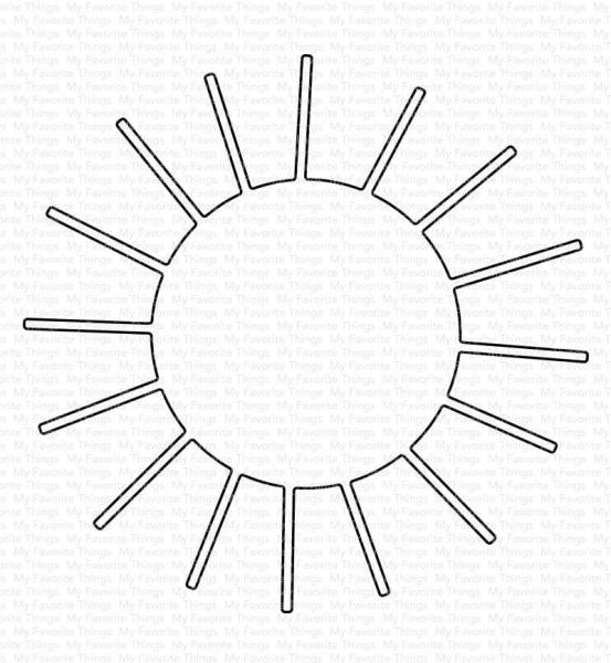 My Favorite Things Die-namics "Full Sun " | Stanzschablone | Stanze | Craft Die