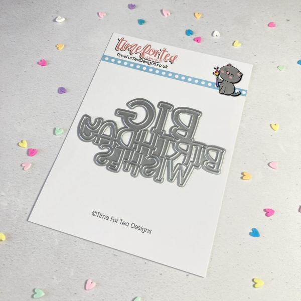 Time For Tea Dies Big Birthday Wishes Sentiment Metal