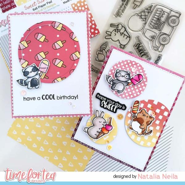 Time For Tea Clear Stamps Cool Critters 