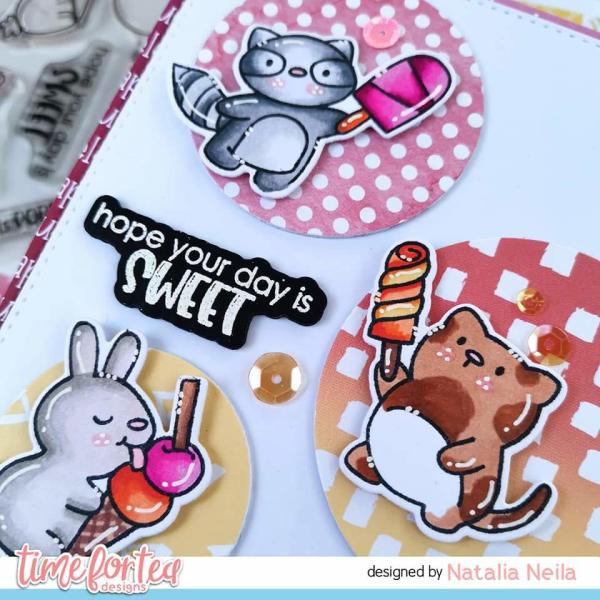 Time For Tea Clear Stamps Cool Critters 