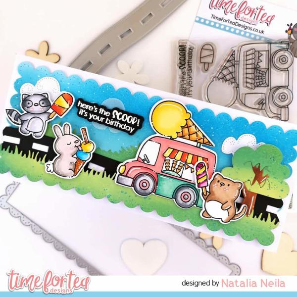 Time For Tea Clear Stamps Cool Critters 