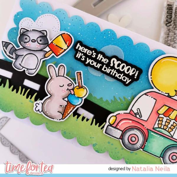 Time For Tea Clear Stamps Cool Critters 