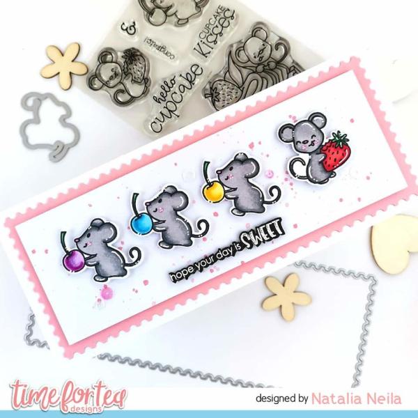 Time For Tea Clear Stamps Hello Cupcake 