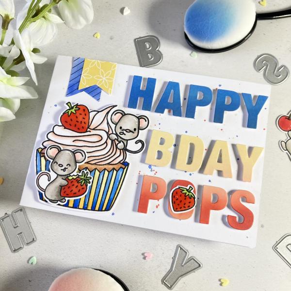 Time For Tea Clear Stamps Hello Cupcake 