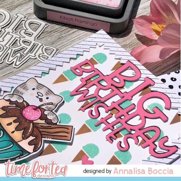 Time For Tea Clear Stamps Sundae Sweeties 
