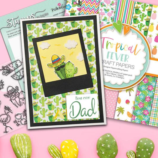 Polkadoodles "Tropical Fever" 6x6" Paper Pad